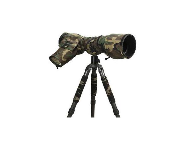 Lenscoat Raincoat Pro Forest Green Regntrekk for kamera og stortele 